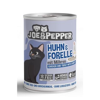 Joe&Pepper Katze - Huhn & Forelle mit Mhren 200 g