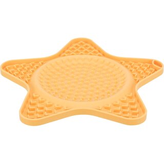 Trixie Lick?nSnack Matte, 23,5 cm, gelb, Sternform