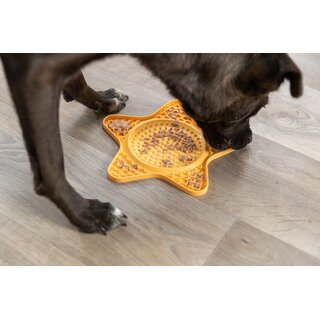 Trixie Lick?nSnack Matte, 23,5 cm, gelb, Sternform