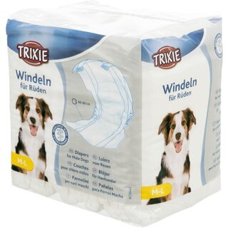 Trixie Windeln fr Rden, 12 St. M-L - 46?60 cm