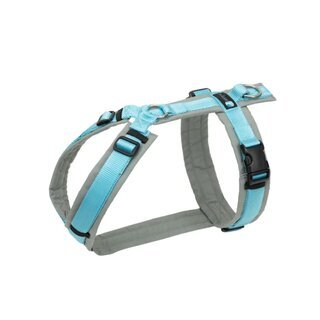 anny-x Brustgeschirr Fun XS grau / eisblau