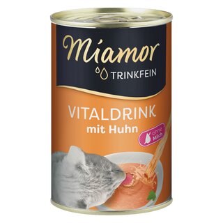 Miamor Trinkfein Vitaldrink, 135 ml, Huhn