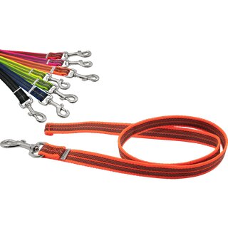 Sprenger Gummierte Leine ohne Handschlaufe 1 m schwarz