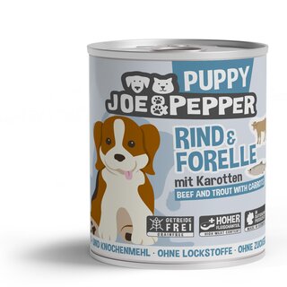 Joe&Pepper Dog Puppy Rind & Forelle