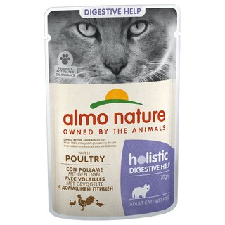 almo nature HOLISTIC Digestive Help with Poultry, 70 g