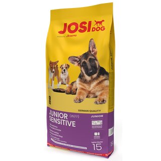 JosiDog Junior Sensitive 15 kg