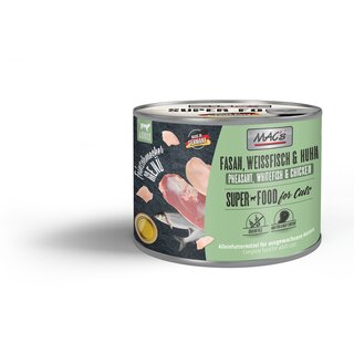 MACs Cat Feinschmecker, 200 g Fasan, Weifisch & Huhn