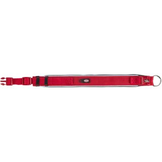 Trixie Premium Halsband, extra breit schwarz/grafit L 46 bis 55 cm 50 mm breit