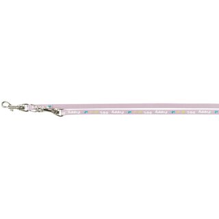 Trixie Junior Welpen-H-Geschirr mit Leine S-M (23?34 cm/8 mm) hellgrau