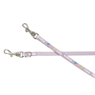 Trixie Junior Welpen-H-Geschirr mit Leine S-M (23?34 cm/8 mm) hellgrau