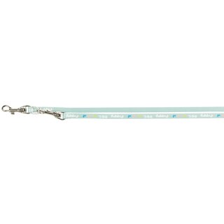 Trixie Junior Welpen-H-Geschirr mit Leine S-M (23?34 cm/8 mm) hellgrau