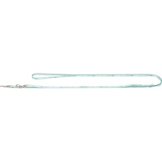 Trixie Junior Welpen-H-Geschirr mit Leine S-M (23?34 cm/8 mm) hellgrau