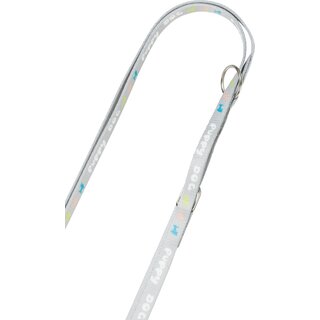 Trixie Junior Welpen-H-Geschirr mit Leine S-M (23?34 cm/8 mm) hellgrau