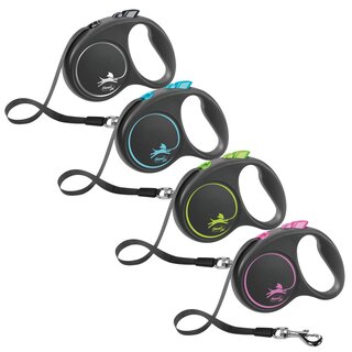 flexi BLACK DESIGN Gurt M: 5 m grn