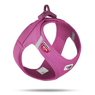 Vest Geschirr curli Clasp Air-Mesh Fuchsia 2XS (Brustumfang 28 - 32cm)