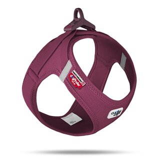 Vest Geschirr curli Clasp Air-Mesh Fuchsia 2XS (Brustumfang 28 - 32cm)
