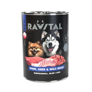 Ravital Immune Untersttzung, Pork, Deer  Wild Boar 800 g
