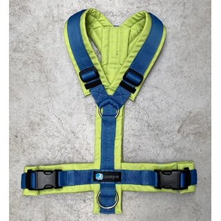 anny-x Brustgeschirr Fun Limited Edition Vergissmeinnicht S
