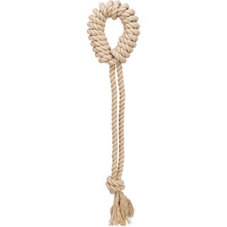 Trixie Spieltau mit Ring, Hanf/Baumwolle