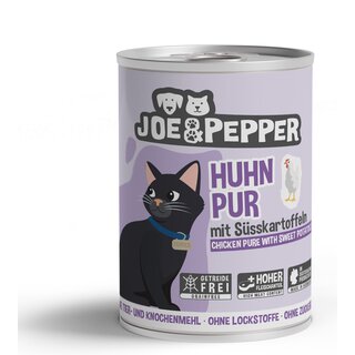 Joe&Pepper Katze - Huhn pur mit Skartoffeln 400 g
