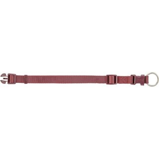 Trixie Premium Halsband S-M/30-45 cm/15 mm sangria