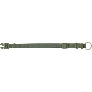 Trixie Premium Halsband S-M/30-45 cm/15 mm olivgrn