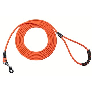 Schleppleine, rund, Orange XL - 6,0 mm, 6,00 m lang
