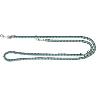 Trixie Cavo V-Leine L-XL 2,00 m/ 18 mm petrol/salbei