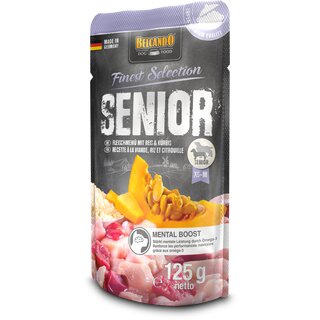 BELCANDO Senior Fleischmenü mit Reis & Kürbis 125 g