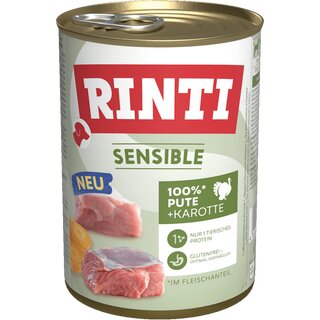Rinti Sensible Pute & Karotte 400 g Dose