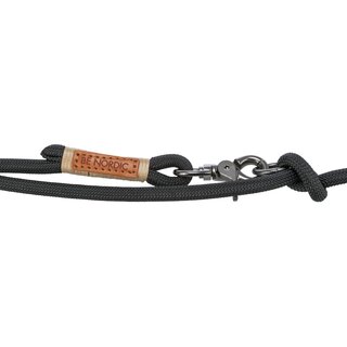 Trixie BE NORDIC Verl�ngerungsleine L-XL (2,00 m/� 13 mm) dunkelgrau/braun