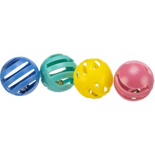 Trixie Set Spielbälle, 4 Stk. ø 4 cm