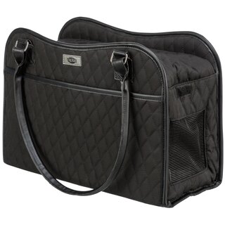 Trixie Tasche Amina, 18  29  37 cm, bis zu: 5 kg, schwarz