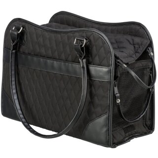 Trixie Tasche Amina, 18  29  37 cm, bis zu: 5 kg, schwarz