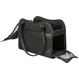 Trixie Tasche Amina, 18  29  37 cm, bis zu: 5 kg, schwarz