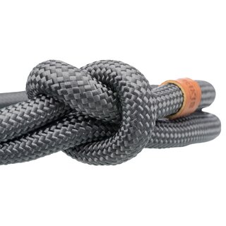 Trixie BE NORDIC Zug-Stopp-Halsband, dunkelgrau/braun M - 45 cm/ 8 mm