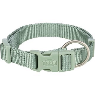 Trixie Premium Halsband S/25?40 cm/15 mm salbei