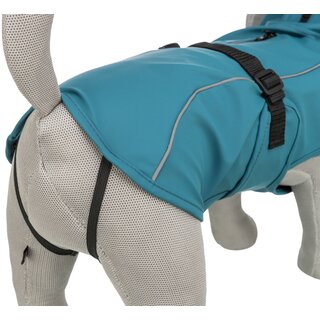 Trixie Regenmantel Vimy, petrol S: 40 cm