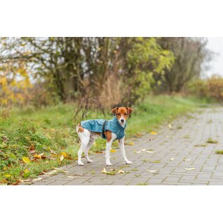 Trixie Regenmantel Vimy, petrol S: 40 cm