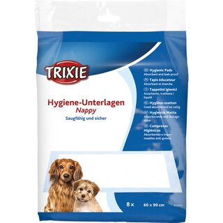 Trixie Hygiene-Unterlage Nappy 60  90 cm, 8 Stk