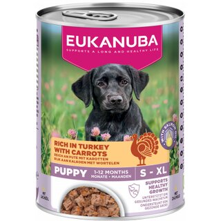 EUKANUBA f�r Welpen reich an Pute und Karotte, 400 g