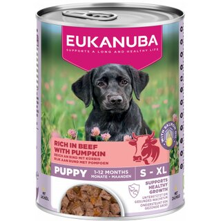 EUKANUBA f�r Welpen reich an Rind und K�rbis, 400 g