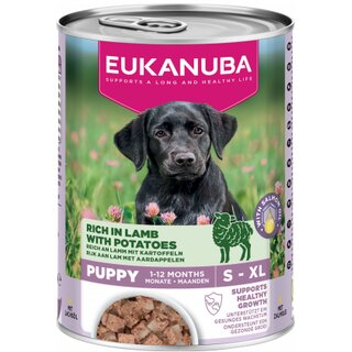 EUKANUBA f�r Welpen reich an Lamm und Kartoffeln, 400 g