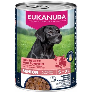 EUKANUBA f�r �ltere Hunde reich an Rind und K�rbis, 400 g