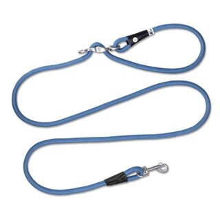 Vario Comfort Leash L = 120cm bis 200cm (10mm Seil) Blue
