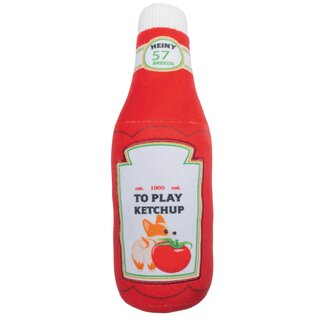 Hundespielzeug Ketchup, ca. 30 x 9 x 9 cm