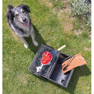 Hundespielzeug BBQ Steak, ca. 28 x 13 x 7 cm