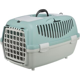 Trixie Transportbox Capri 1, XS hellgrau/salbei