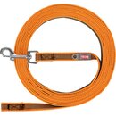 Trixie Schleppleine, gummiert, orange, S-M (5 m/15 mm)