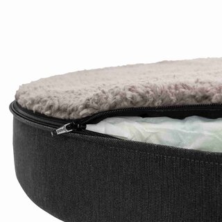 Trixie Vital Sofa Bendson, 75 x 60 cm, dunkelgrau/hellgrau